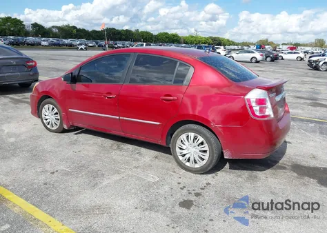 2012 Nissan Sentra 2.0 S z USA, uszkodzony, nr VIN 3N1AB6AP0CL645433